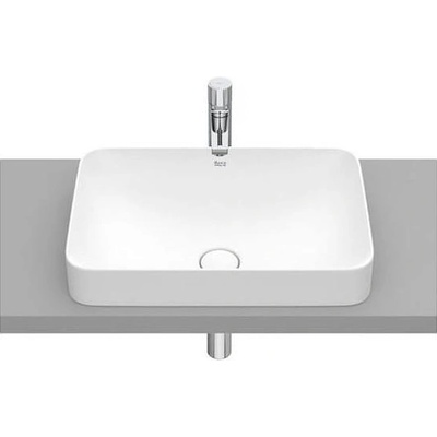 Roca Умивалник за вграждане Inspira Square, 55 х 37 cm, matte white (A327534620)