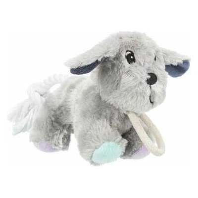 Trixie Junior plyšový pes se šňůrou 24 cm