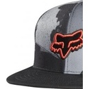 Fox Carnage Camo Snapback Hat charcoal