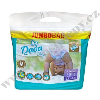 Dada Extra Soft Jumbobox 4 7-18 kg 82 ks