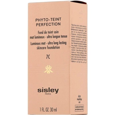Sisley Phyto-Teint Perfection vysoce krycí make-up pro rozjasnění a vyhlazení pleti 7C Moka 30 ml