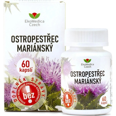 EkoMedica Ostropestřec mariánský 60 kapsúl