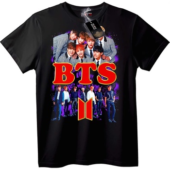 NOONEBRAND Тениска BTS Официална Групова - 4XL, White