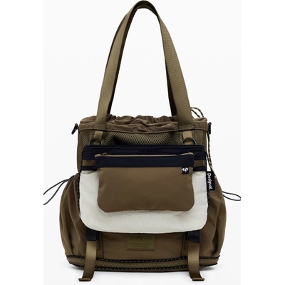 Desigual štýlová dámska kabelka 30.0X33.0X13.0cm Zelená