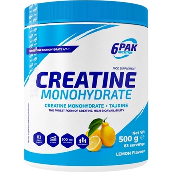 Image 1 of 6PAK Nutrition Creatine Monohydrate [500 грама] Лимон