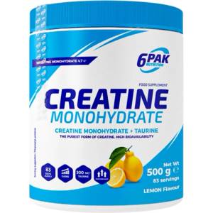 6PAK Nutrition Creatine Monohydrate [500 грама] Лимон