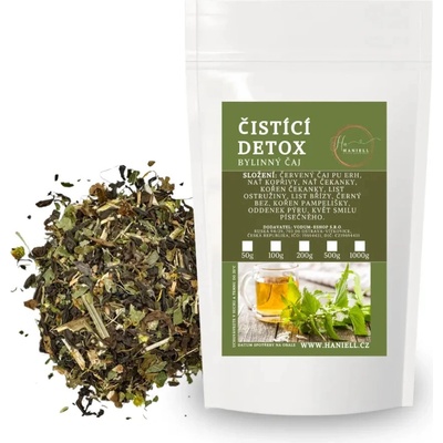 Haniell Bylinný čaj Detox Restart pro tělo i mysl 50 g