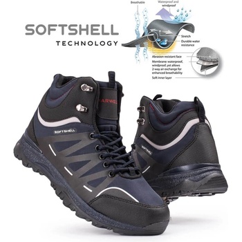 Marwells Softshell Мъжки туристически боти - Тъмносини 20210835604 (362789_Тъмносин)
