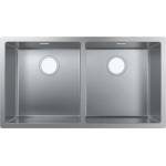 Hansgrohe - Мивка с подставка S719-U765, неръждаема стомана 43430800 (43430800) Мивка за вграждане