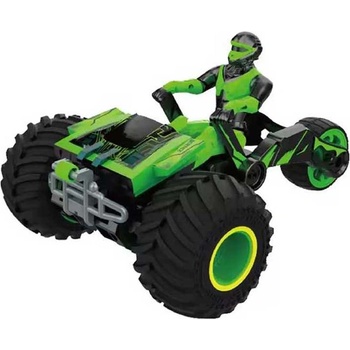 Crazon АТВ за дрифтове с 360° въртене, звукови и светлинни ефекти, rc, зелено (cr333-bx2301-g)