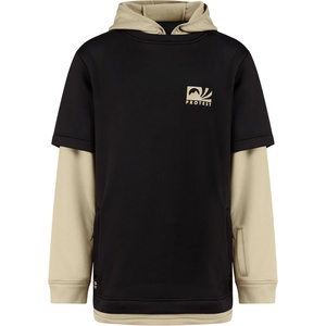Protest Детски суичър Protest Kid's PRTLiam Slope Hoody Hoodie - True Black - размер 128 (EU) (704-6344-0113)
