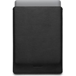 WOOLnut Leather Sleeve for 13-inch MacBook Pro & Air - Black (k-WNUT-MBP13-S-102-BK)