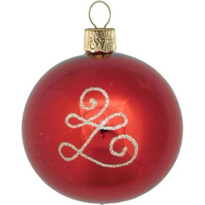 ORNEX Guľa sklenená bordó ornament 70 mm