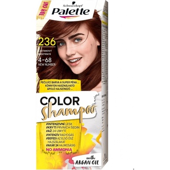 Pallete Color Shampoo kaštanový 236