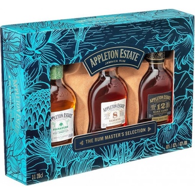 Appleton Rum Master's Selection 42% 3 x 0,2 l (set)