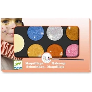 DJECO - Детски грим за лице - Металически цветове (DJ09232)