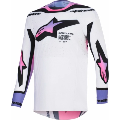 Alpinestars SUPERTECH VISTA YOUTH bílá/fialová/černá 2026