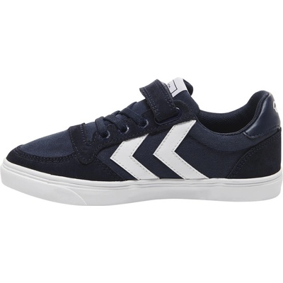 Hummel SLIMMER STADIL LOW JR modrá
