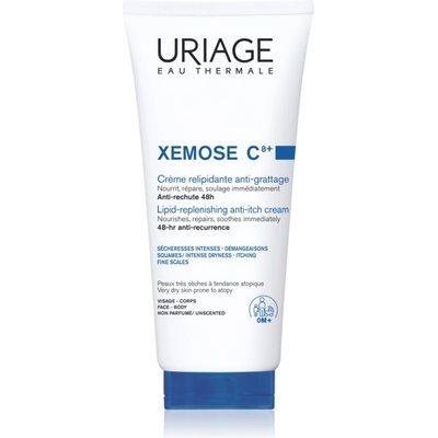 Uriage Xemose C8+ Lipid-Replenishing Anti-Irritation Cream релипидиращ успокояващ крем за много суха чуствителна и атопична кожа 200ml