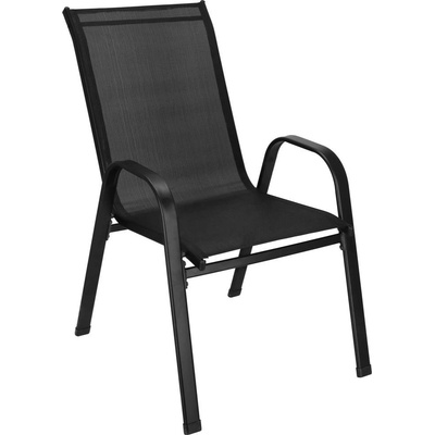 Zahradní křeslo SPRINGOS MONZA černé