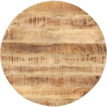 Omaxi 793481 Stolní deska masivní mangovníkové dřevo kulatá 15–16 mm 50 cm