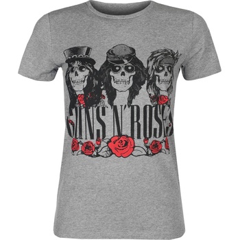 ROCK OFF дамска тениска Guns N' Roses - Hell Group - GREY - ROCK OFF - GNRTS156LG