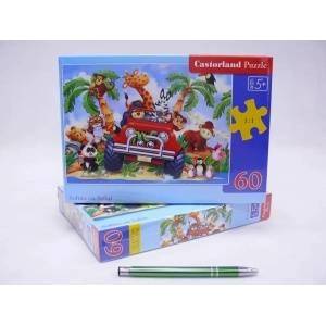 Castorland Puzzle 60 pcs. Softies on Safari