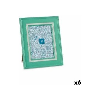 Gift Decor Рамка за снимки Gift Decor Зелен Кристал Пластмаса (6 броя)