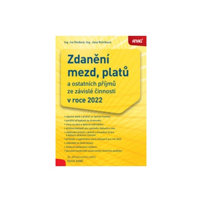 Zdanění mezd, platů a ostatních příjmů ze závislé činnosti v roce 2022