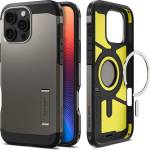 Spigen Калъф за iPhone 16 Pro Max - Spigen - Tough Armor MagSafe - Gunmetal