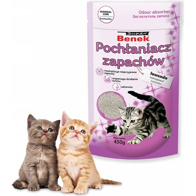 JK ANIMALS Pohlcovač zápachu levandule 450g