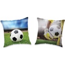 Jerry Fabrics Vankúš Futbal Polyester 40x40