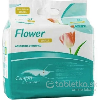 Batist Flower Podložka pod chorých 60x40cm 25 ks