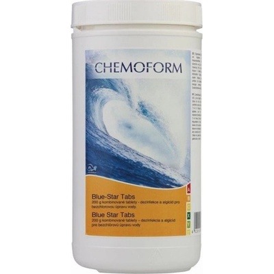 CHEMOFORM Blue Star Tablety O2 200g, 1 kg