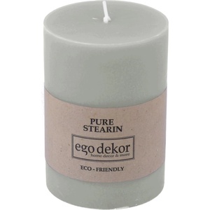Ego dekor Тюркоазено синя свещ Friendly, време на горене 37 ч. Eco - Eco candles by Ego dekor (ZBC-3771048)