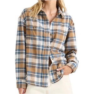 Roark Дамска риза с копчета Roark Women's Amberley Light Shirt - Dark Khaki (133-1392-0112)
