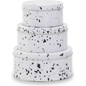 Premier Housewares Метални кутии в комплект 3 бр. за торти Speckled - Premier Housewares (0507404)