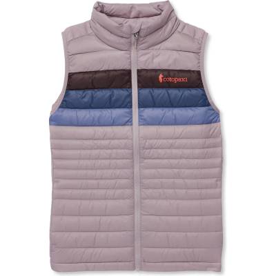 Cotopaxi Дамски пухен елек Cotopaxi Women's Fuego Down Vest Down vest - Quartz Stripes - размер L (132-1136-1013)