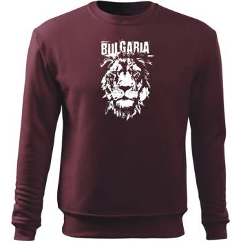 Image 1 of DRAGOWA мъжки суитшърт български лъв, бордо (37174)