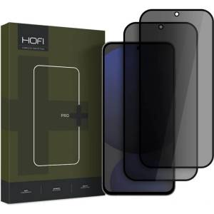 HOFI Затъмняващ Протектор за Samsung S24 FE, Hofi Privacy Anty-Spy Glass, Черен (5906302371488)