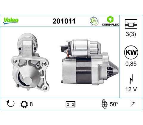 Startér VALEO 201011