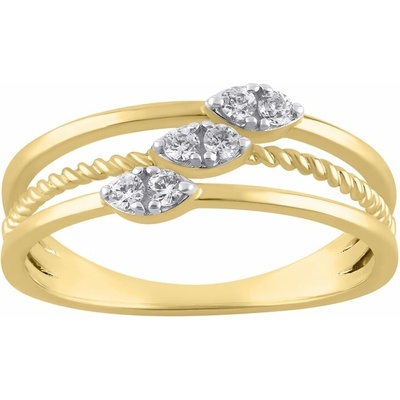 Eppi Zlatý prsten s diamanty Joe R49549