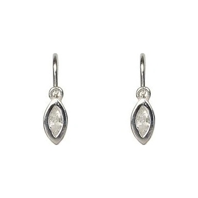 INFINITYSILVER Stříbrné dětské náušnice KLÁRKA 002451051263
