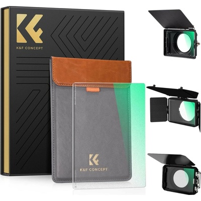K&F Concept Black Mist 1/8 filter 4 × 5.65″ for matte boxes