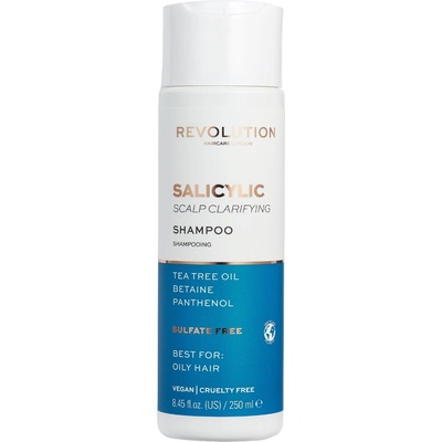 Revolution Beauty Salicylic Acid Изсушаващ шампоан, 250 ml