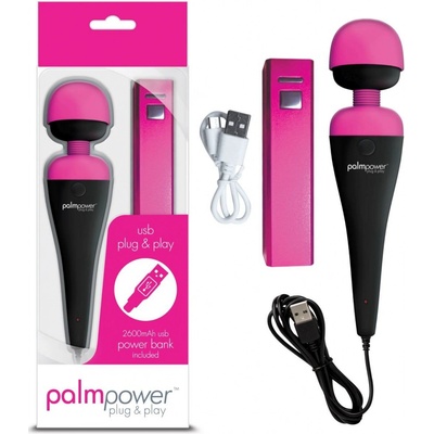 PalmPower Plug & Play Wand Massager