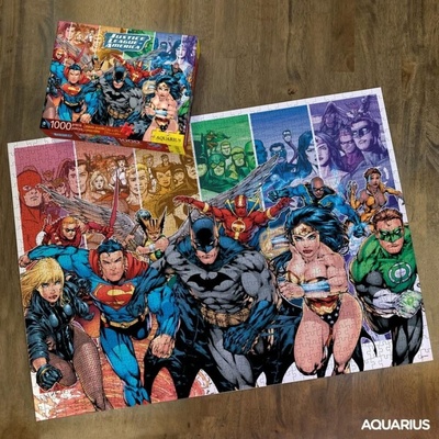 Aquarius DC Comics Justice League 1000 dílků