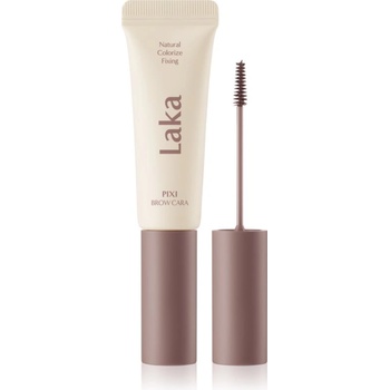 Laka Pixi Brow Cara спирала за вежди за фиксиране и оформяне цвят 04 Smoky Pink 8 гр