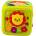 LeanToys Интерактивна играчка Lean Toys - Oбразователен куб Лъвче (22653)