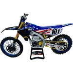 NewRay Модели на автомобили и мотоциклети модел 1/12 Yamaha 450 F ELI TOMAC - 1: 12 (TRS8335-4013)